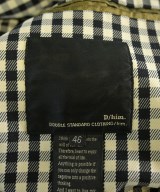 DOUBLE STANDARD CLOTHING（ダブルスタンダードクロージング）ステンカラーコート 黒 サイズ:46(XXL位) レディース/2200616728352