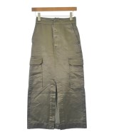 DOUBLE STANDARD CLOTHING（ダブルスタンダードクロージング）ロング・マキシ丈スカート カーキ サイズ:36(S位) レディース/2200624610014