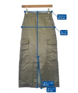 DOUBLE STANDARD CLOTHING（ダブルスタンダードクロージング）ロング・マキシ丈スカート カーキ サイズ:36(S位) レディース/2200624610014