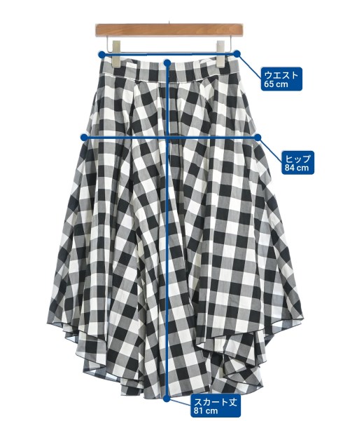 DOUBLE STANDARD CLOTHING（ダブルスタンダードクロージング）ロング・マキシ丈スカート 黒 サイズ:38(M位) レディース/2200616912089