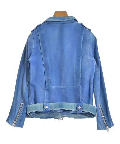 DOUBLE STANDARD CLOTHING（ダブルスタンダードクロージング）ライダース 青 サイズ:36(S位) レディース/2200628817044