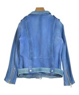 DOUBLE STANDARD CLOTHING（ダブルスタンダードクロージング）ライダース 青 サイズ:36(S位) レディース/2200628817044