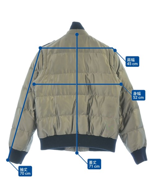 DOUBLE STANDARD CLOTHING（ダブルスタンダードクロージング）ダウンジャケット/ダウンベスト グレー サイズ:46(XXL位) レディース/2200630282021