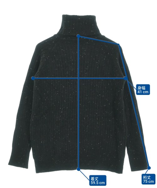 DOUBLE STANDARD CLOTHING（ダブルスタンダードクロージング）ニット・セーター 黒 サイズ:36(S位) レディース/2200630697214