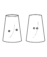 DOUBLE STANDARD CLOTHING（ダブルスタンダードクロージング）ロング・マキシ丈スカート 青 サイズ:36(S位) レディース/2200631394037