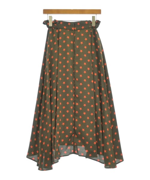 DOUBLE STANDARD CLOTHING（ダブルスタンダードクロージング）ロング・マキシ丈スカート カーキ サイズ:38(M位) レディース/2200612733695