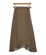 DOUBLE STANDARD CLOTHING（ダブルスタンダードクロージング）ロング・マキシ丈スカート カーキ サイズ:38(M位) レディース/2200612733695