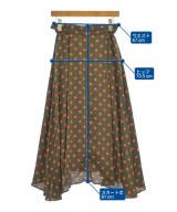 DOUBLE STANDARD CLOTHING（ダブルスタンダードクロージング）ロング・マキシ丈スカート カーキ サイズ:38(M位) レディース/2200612733695