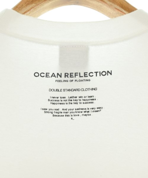 DOUBLE STANDARD CLOTHING（ダブルスタンダードクロージング）Tシャツ・カットソー 白 サイズ:F レディース/2200673895134