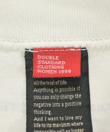 DOUBLE STANDARD CLOTHING（ダブルスタンダードクロージング）Tシャツ・カットソー 白 サイズ:F レディース/2200673895134