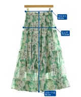 DOUBLE STANDARD CLOTHING（ダブルスタンダードクロージング）ロング・マキシ丈スカート 緑 サイズ:38(M位) レディース/2200668553049