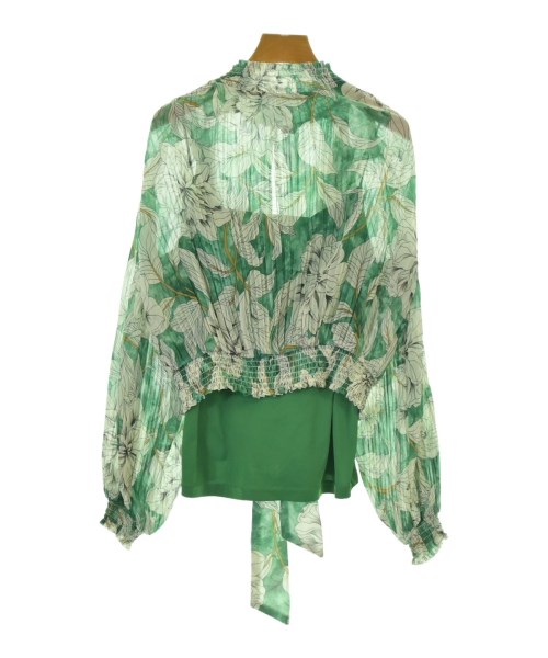 DOUBLE STANDARD CLOTHING(ダブルスタンダードクロージング)ブラウス 緑 サイズ:38(M位)/2200668553155