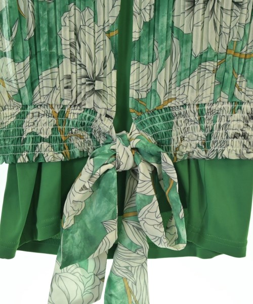 DOUBLE STANDARD CLOTHING（ダブルスタンダードクロージング）ブラウス 緑 サイズ:38(M位) レディース/2200668553155