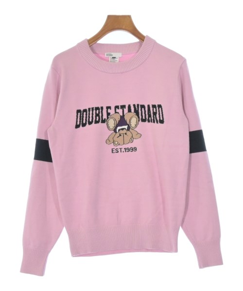 DOUBLE STANDARD CLOTHING(ダブルスタンダードクロージング)ニット・セーター ピンク サイズ:38(M位)/2200668553292