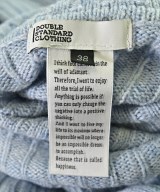DOUBLE STANDARD CLOTHING（ダブルスタンダードクロージング）ニット・セーター 青 サイズ:38(M位) レディース/2200672464041