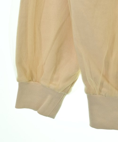 DOUBLE STANDARD CLOTHING（ダブルスタンダードクロージング）スウェット ベージュ サイズ:F レディース/2200678846049