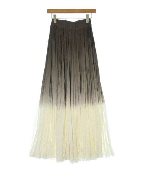 DOUBLE STANDARD CLOTHING(ダブルスタンダードクロージング)ロング・マキシ丈スカート 白 サイズ:36(S位)/2200650908055