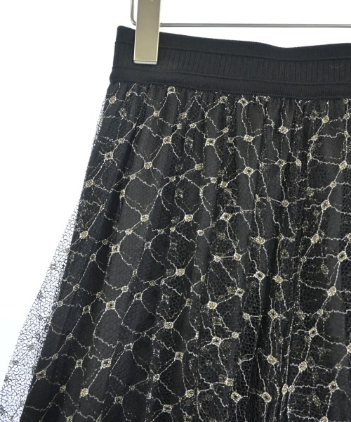 DOUBLE STANDARD CLOTHING（ダブルスタンダードクロージング）ロング・マキシ丈スカート 黒 サイズ:36(S位) レディース/2200657912055