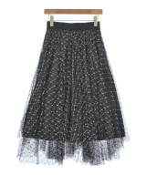 DOUBLE STANDARD CLOTHING（ダブルスタンダードクロージング）ロング・マキシ丈スカート 黒 サイズ:36(S位) レディース/2200657912055