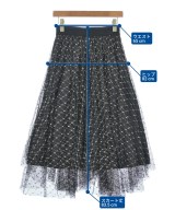 DOUBLE STANDARD CLOTHING（ダブルスタンダードクロージング）ロング・マキシ丈スカート 黒 サイズ:36(S位) レディース/2200657912055