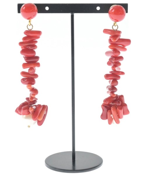 DOUBLE STANDARD CLOTHING(ダブルスタンダードクロージング)ピアス 赤 サイズ:F/2200661373064