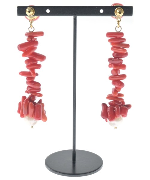 DOUBLE STANDARD CLOTHING（ダブルスタンダードクロージング）ピアス 赤 サイズ:F レディース/2200661373064