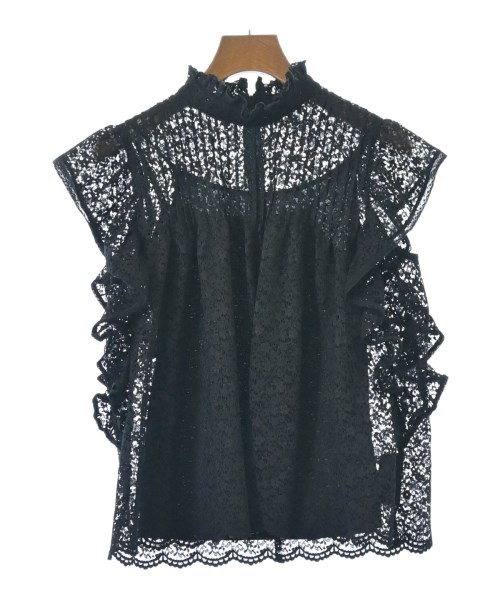 DOUBLE STANDARD CLOTHING(ダブルスタンダードクロージング)ブラウス 黒 サイズ:36(S位)/2200661917152