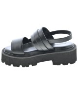DOUBLE STANDARD CLOTHING（ダブルスタンダードクロージング）サンダル 黒 サイズ:EU35 1/2(22cm位) レディース/2200713097030