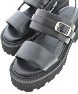 DOUBLE STANDARD CLOTHING（ダブルスタンダードクロージング）サンダル 黒 サイズ:EU35 1/2(22cm位) レディース/2200713097030
