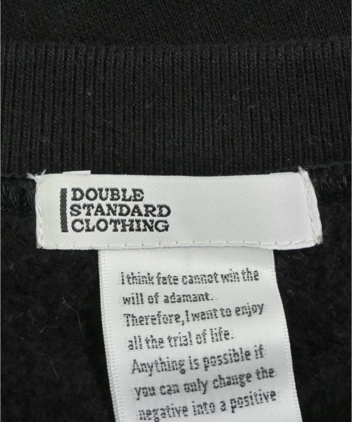 DOUBLE STANDARD CLOTHING（ダブルスタンダードクロージング）スウェット 黒 サイズ:F レディース/2200635647221