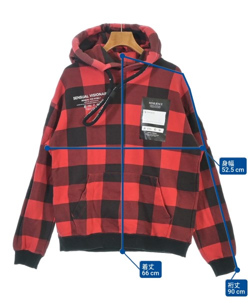 DOUBLE STANDARD CLOTHING（ダブルスタンダードクロージング）パーカー 赤 サイズ:F レディース/2200639490182