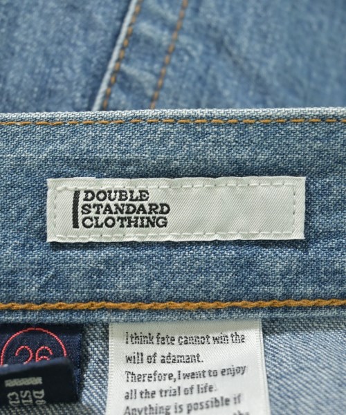 DOUBLE STANDARD CLOTHING（ダブルスタンダードクロージング）デニムパンツ 青 サイズ:26(M位) レディース/2200648939016