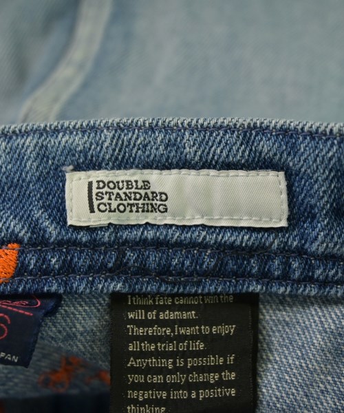 DOUBLE STANDARD CLOTHING（ダブルスタンダードクロージング）デニムパンツ 青 サイズ:36(S位) レディース/2200653850023
