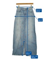 DOUBLE STANDARD CLOTHING（ダブルスタンダードクロージング）デニムパンツ 青 サイズ:36(S位) レディース/2200653850023