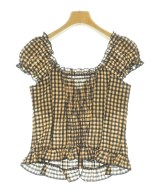 DOUBLE STANDARD CLOTHING（ダブルスタンダードクロージング）ブラウス 黄 サイズ:38(M位) レディース/2200700666171
