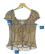 DOUBLE STANDARD CLOTHING（ダブルスタンダードクロージング）ブラウス 黄 サイズ:38(M位) レディース/2200700666171