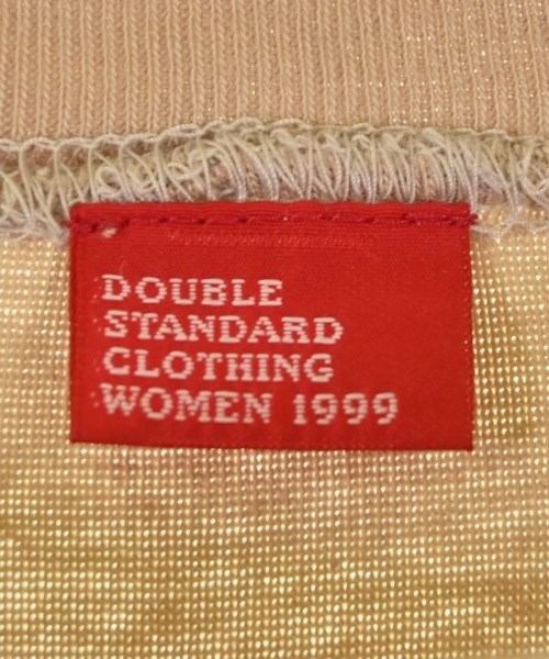 DOUBLE STANDARD CLOTHING（ダブルスタンダードクロージング）Tシャツ・カットソー ベージュ サイズ:F レディース/2200703089137