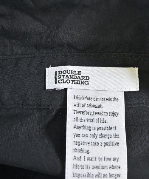 DOUBLE STANDARD CLOTHING（ダブルスタンダードクロージング）ブラウス 黒 サイズ:F レディース/2200664001056