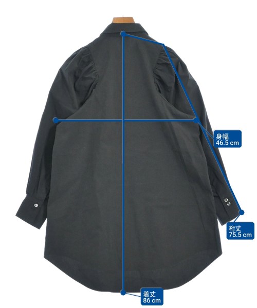 DOUBLE STANDARD CLOTHING（ダブルスタンダードクロージング）ブラウス 黒 サイズ:F レディース/2200664001056