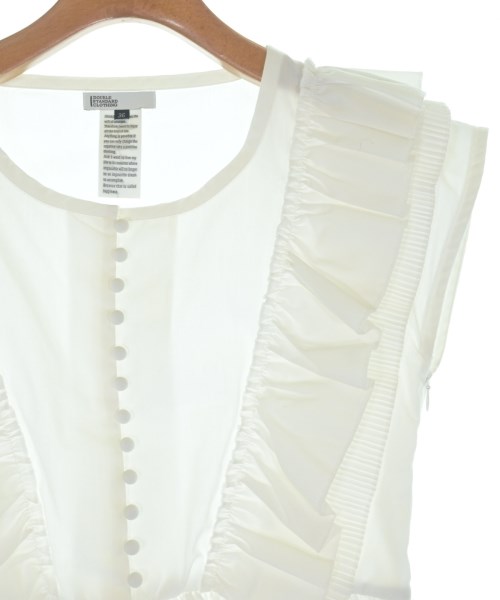 DOUBLE STANDARD CLOTHING（ダブルスタンダードクロージング）ブラウス 白 サイズ:36(S位) レディース/2200664219055