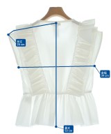 DOUBLE STANDARD CLOTHING（ダブルスタンダードクロージング）ブラウス 白 サイズ:36(S位) レディース/2200664219055