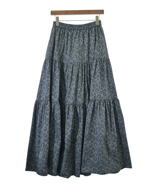 DOUBLE STANDARD CLOTHING(ダブルスタンダードクロージング)ロング・マキシ丈スカート 青 サイズ:38(M位)/2200665917011