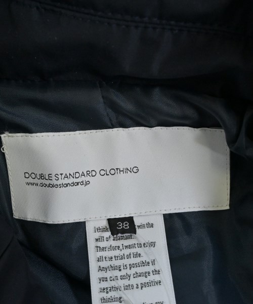 DOUBLE STANDARD CLOTHING（ダブルスタンダードクロージング）コート 紺 サイズ:38(M位) レディース/2200668513135