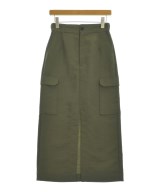 DOUBLE STANDARD CLOTHING（ダブルスタンダードクロージング）ロング・マキシ丈スカート カーキ サイズ:38(M位) レディース/2200668513340