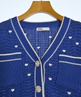 DOUBLE STANDARD CLOTHING（ダブルスタンダードクロージング）カーディガン 青 サイズ:36(S位) レディース/2200729393133