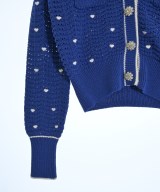 DOUBLE STANDARD CLOTHING（ダブルスタンダードクロージング）カーディガン 青 サイズ:36(S位) レディース/2200729393133