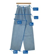 DOUBLE STANDARD CLOTHING（ダブルスタンダードクロージング）スウェットパンツ 青 サイズ:38(M位) レディース/2200724594085