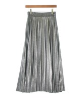 DOUBLE STANDARD CLOTHING（ダブルスタンダードクロージング）ロング・マキシ丈スカート シルバー サイズ:38(M位) レディース/2200730352488