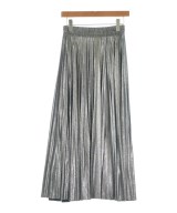 DOUBLE STANDARD CLOTHING（ダブルスタンダードクロージング）ロング・マキシ丈スカート シルバー サイズ:38(M位) レディース/2200730352488