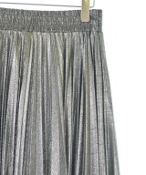 DOUBLE STANDARD CLOTHING（ダブルスタンダードクロージング）ロング・マキシ丈スカート シルバー サイズ:38(M位) レディース/2200730352488